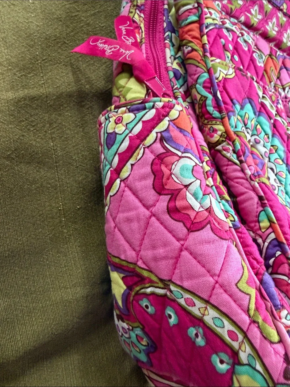 Vera Bradley quilted vera
